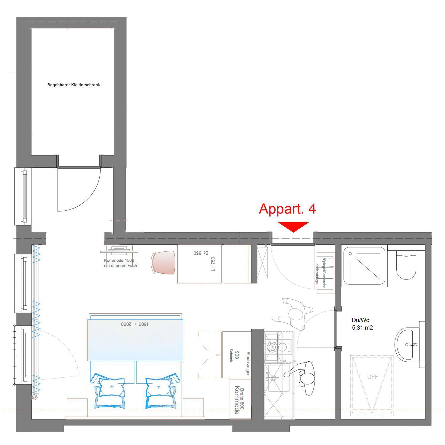 Hubertus Appartements Інцель Номер фото
