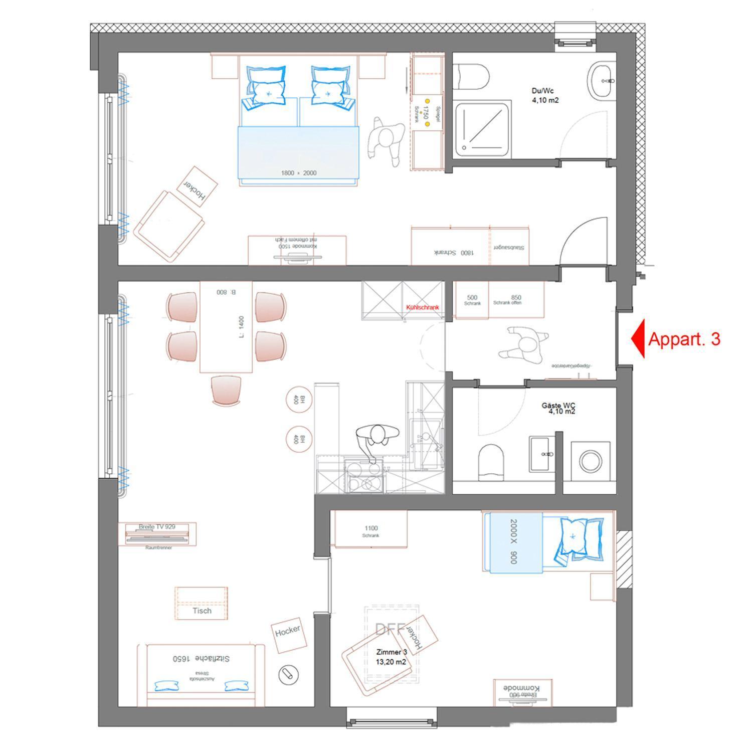 Hubertus Appartements Інцель Номер фото